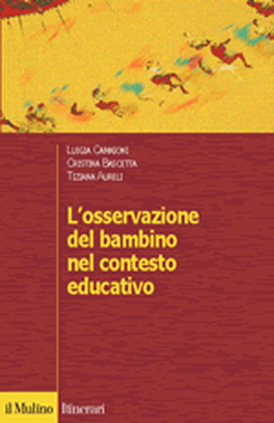 Cover L'osservazione del bambino nel contesto educativo