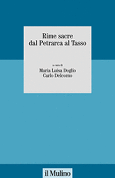Cover Rime sacre dal Petrarca al Tasso