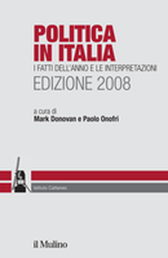 copertina Politica in Italia. Edizoione 2008