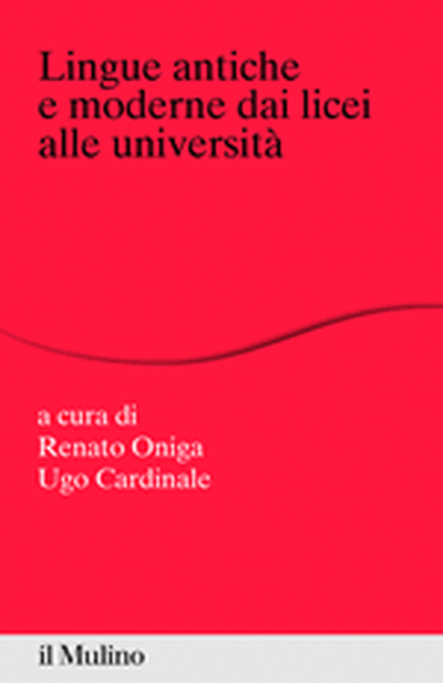 Cover Lingue antiche e moderne dai licei alle università